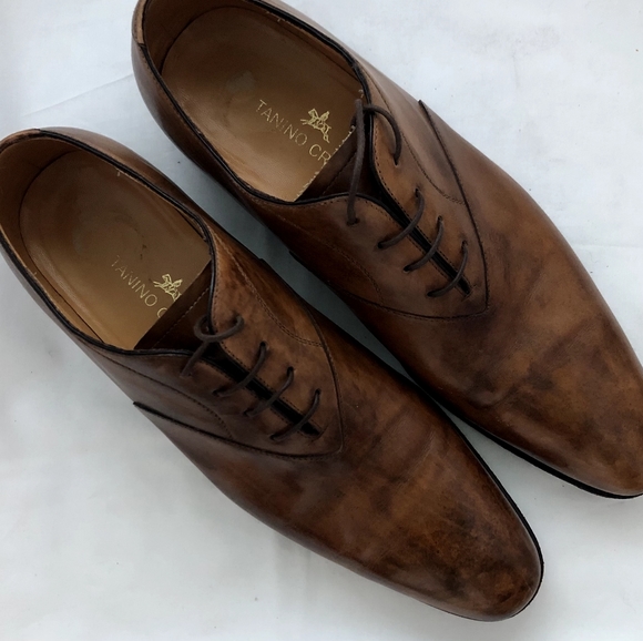 Crisci handmade brown lace-up shoe - Picture 2 of 4